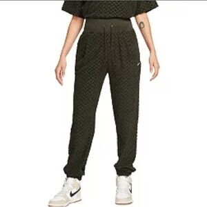 NIKE‎ Modern Everyday Sportswear Green Pants SMALL